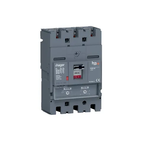 MCCB Wyłącznik mocy h3+ P250 3P 250A 50kA TM