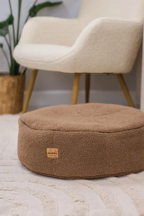 Pufa dziecięca BOUCLE - Brown