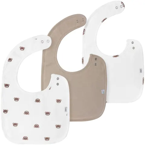 Śliniaczek bawełniany Bears 3 pack
