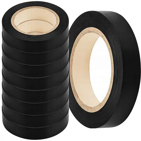 Taśma izolacyjna 19mm x 20m czarna atest 1kV, opk=8szt; MN-05-009, MODECO EXPERT