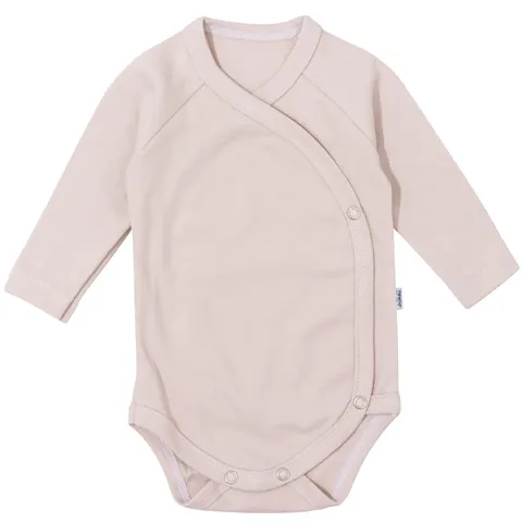 Body niemowlęce z bawełny organicznej - Beige