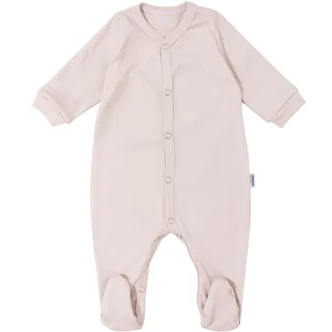 Pajacyk z bawełny organicznej - Beige