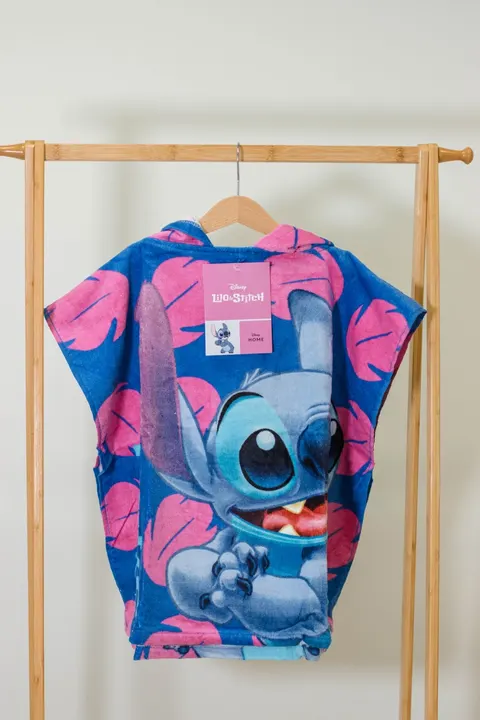 Ponczo, ręcznik kąpielowy z kapturem- LILO I STITCH II