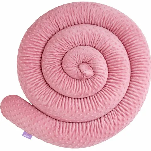 Ochraniacz wałek 400cm - Old Rose Minky