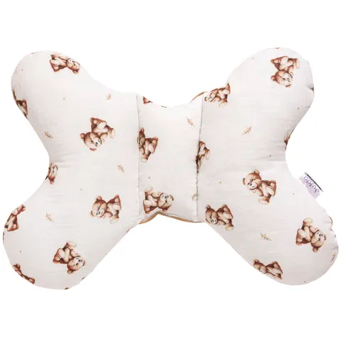 Muślinowa Poduszka motylek - Baby Bear i Toffee Soft Velvet