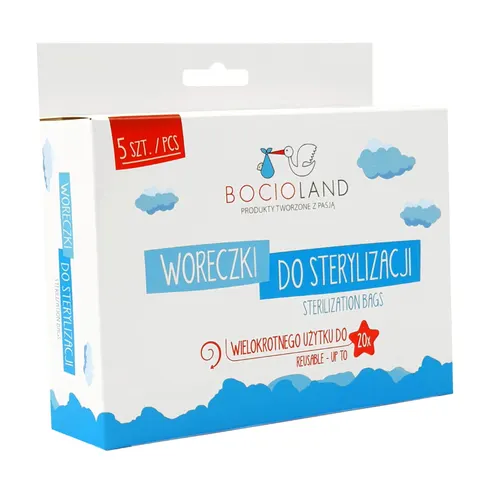 BOCIOLAND Woreczki do sterylizacji 5 szt.