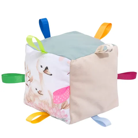 Kostka sensoryczna Cappuccino Soft Velvet - Swan Family