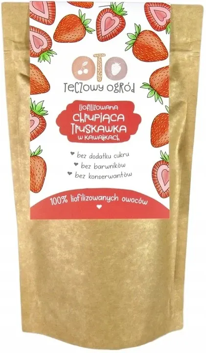 Otolandia liofilizowane owoce chrupiąca truskawka