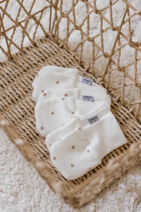 Rękawiczki Niedrapki ażurowe 3 pack Stars