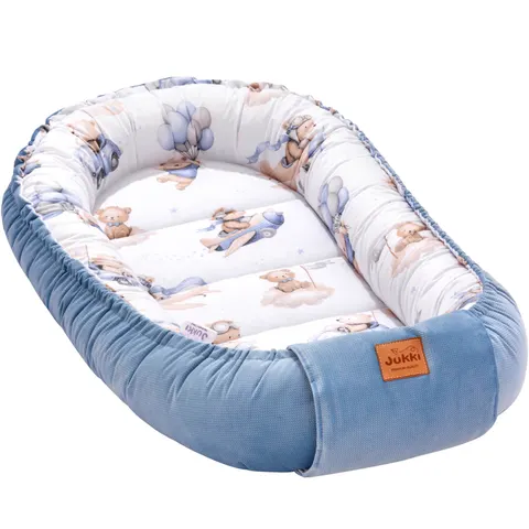 Kokon Comfort - Pilot Bears i jeansowy Velvet