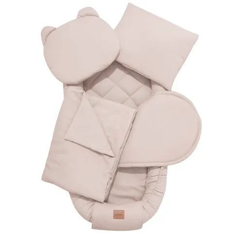 Zestaw 5 elementowy XXL - Linen Light PREMIUM