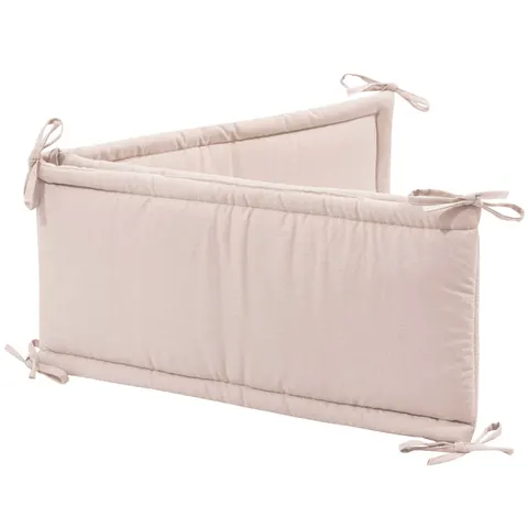 Ochraniacz do łóżeczka - Linen Light PREMIUM