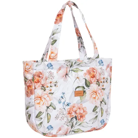 Torba do wózka dziecięcego Simple Shopper Bag Peony White