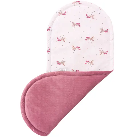 Materac do kokonu Comfort - Blackberry Dreams i Old Rose Velvet