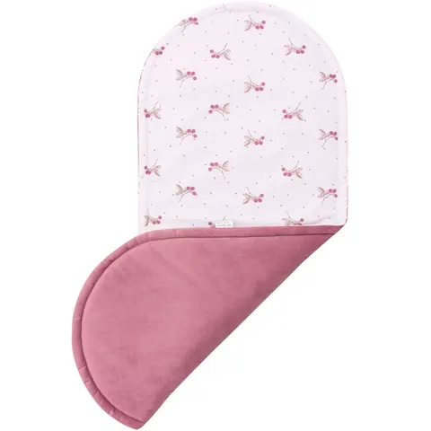 Materac do kokonu XXL - Blackberry Dreams i Old Rosa Velvet