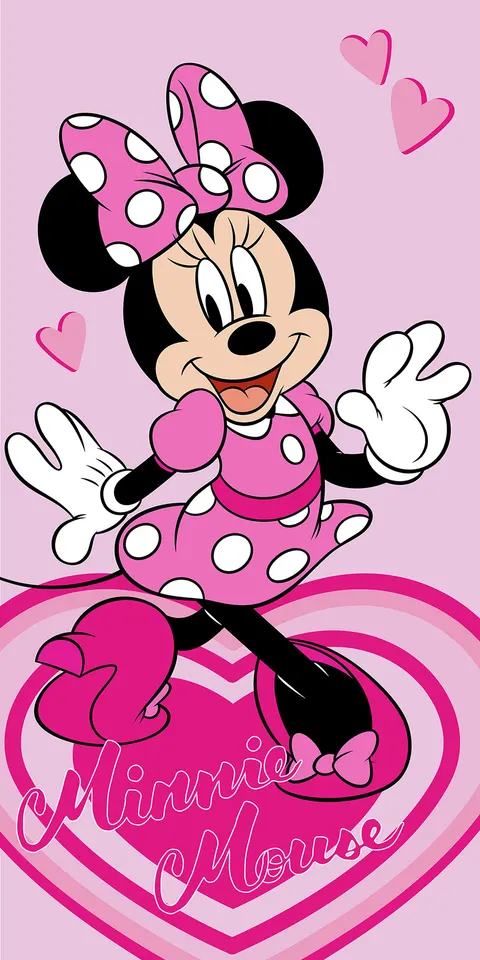 Ręcznik dziecięcy 70x140 cm MINNIE