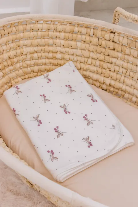 (Outlet) Kocyk Dzianinowy - Blackberry Dreams
