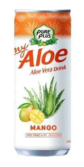 ALOES Pure Plus napój PUSZKA w puszce MANGO 240ml