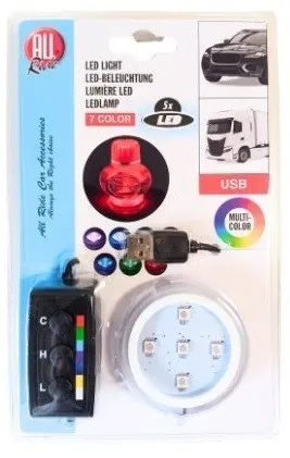 Podświetlenie LED POPPY TURBO USB 7 kolorów zapach