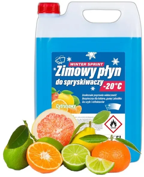 ZIMOWY PŁYN DO SPRYSKIWACZY -20°C WINTER SPRINT 5L