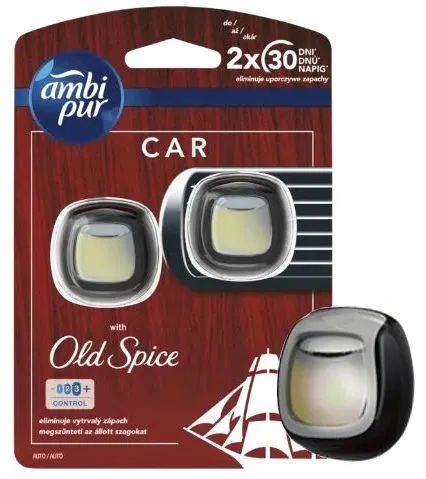 AMBIPUR Ambi Pur CAR JAGUAR OLD SPICE oldspice DUO