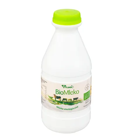 przecena MLEKO ŚWIEŻE 4,0 % BIO 750 ml - KLIMEKO