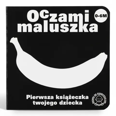Oczami Maluszka kontrastowa książeczka Banan / Sierra Madre