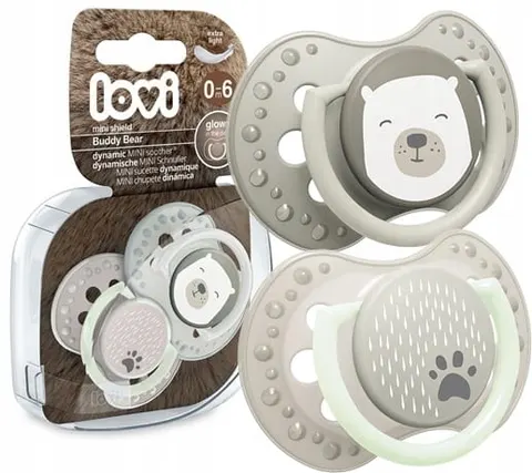 Smoczki Buddy Bear 2szt. / Lovi