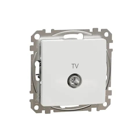 Sedna Design & Elements Gniazdo TV końcowe 4dB, białe; SDD111471, SCHNEIDER ELECTRIC