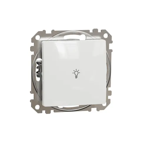 Sedna Design & Elements Przycisk światło, biały; SDD111132, SCHNEIDER ELECTRIC