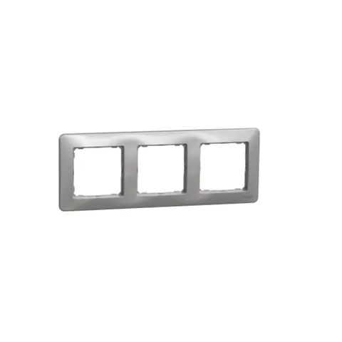 Sedna Design Ramka 3-krotna, srebrne aluminium; SDD313803 SCHNEIDER ELECTRIC