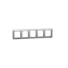 Sedna Design Ramka 5-krotna, srebrne aluminum; SDD313805 SCHNEIDER ELECTRIC