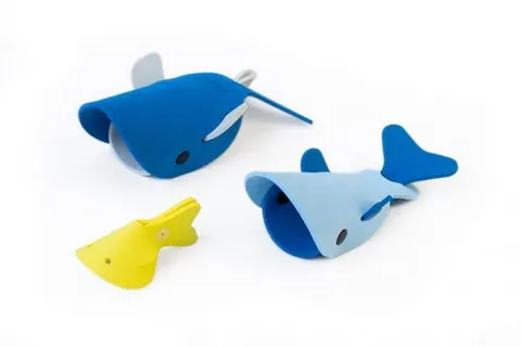 Zestaw puzzli piankowych 3D Quutopia Wieloryby / QUUT