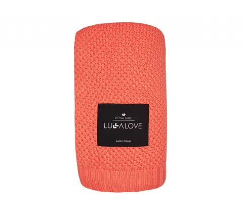 Bambusowy koc 80x100 KORAL / Lullalove