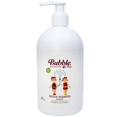 Organiczny płyn do ciała i włosów dla dzieci 500ml 0m+ BUBBLE&CO