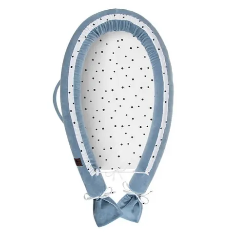 Gniazdko niemowlęce kokon Royal Baby Denim / Sleepee
