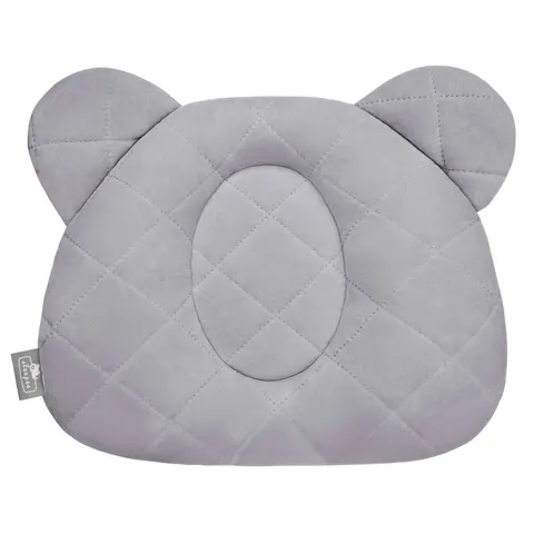 Poduszka z wgłębieniem na główkę Royal Baby Grey, Sleepee