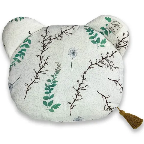 Płaska poduszka bambusowa MIŚ - Leśna / Cosy Cott