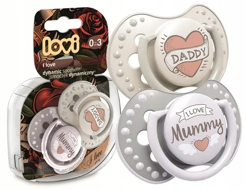 Smoczki I love 2szt. / Lovi
