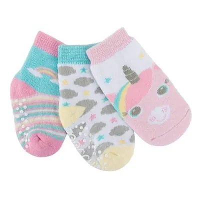 Skarpetki 3 pary Jednorożec 0-24 m / Zoocchini