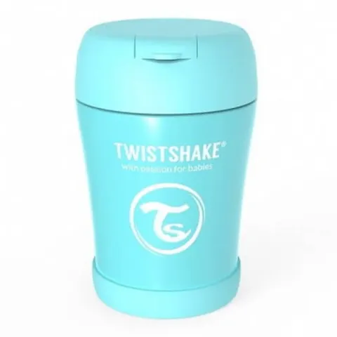 Pojemnik termiczny na jedzenie 350 ml, niebieski / Twistshake