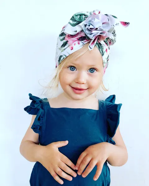 Turban kąpielowy Flower Power / Looks by Luks