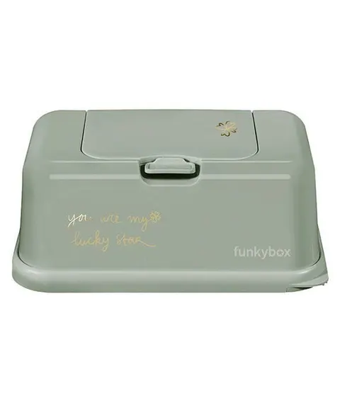 Pojemnik na Chusteczki, Olive Lucky Clover / Funkybox