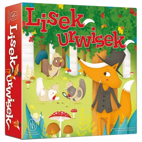 Lisek urwisek - Gra planszowa / Wydawnictwo Nasza Księgarnia