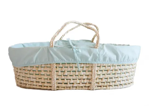 Wyściółka do kosza mojżesza Mint / AhojBaby