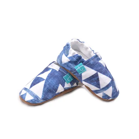 Kapcie do domu, żłobka, przedszkola - Blue Triangle / TITOT