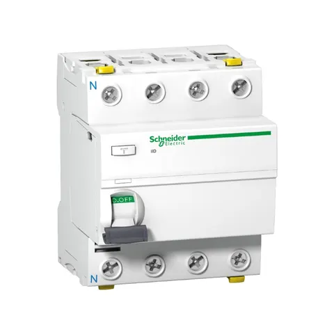 Wyłącznik różnicowoprądowy 4P 40A 30mA typ A Acti9 iID-40-4-30-A; A9Z21440, SCHNEIDER ELECTRIC