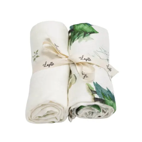 Pieluszki bambusowe 2 szt. Forest / Layette