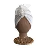 Turban Velvet Classic White 0-6 miesięcy / Looks by Luks