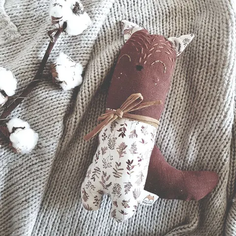 Przytulanka Lisek hand made / Pooky's World